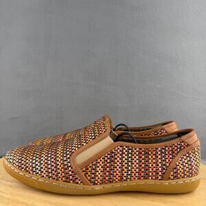 Donald J Pilner Maya Loafers Slip-On Woven Synthetic Upper Women’s Size 8 M US